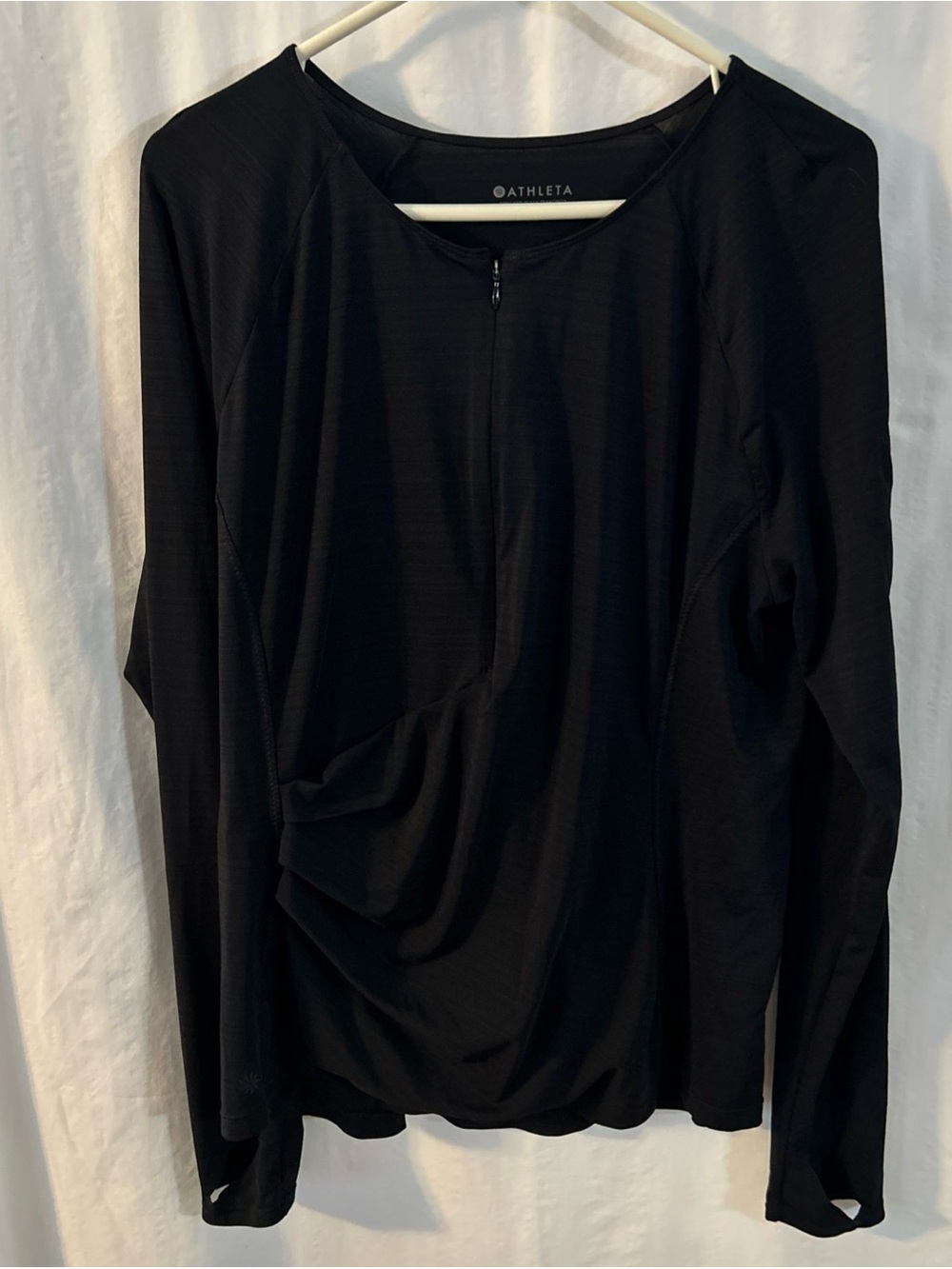 Athleta Pacifica Wrap Front Top size XL